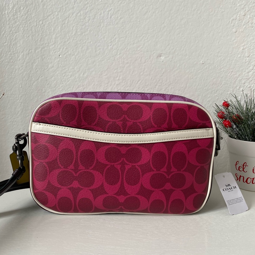 Coach Jes Crossbody Blocked Sig Canvas - Picture 3 of 8